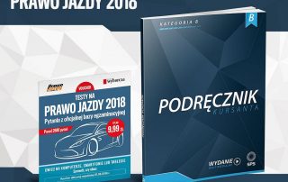 Wizualizacja vouchera z kodem do testów na prawo jazdy i "Podręcznik Kursanta" kategorii B od PrawoJazdy.com.pl, które będą dostępne w Gazecie Wyborczej